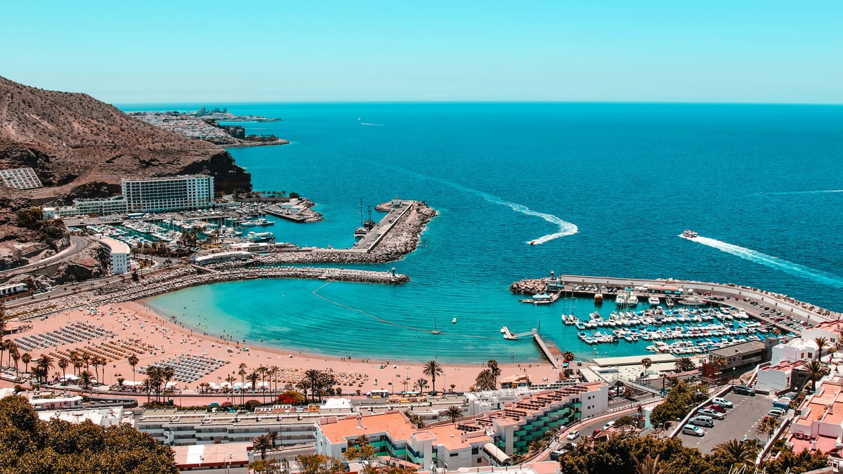 Gran Canaria — Las Palmas, wydmy Maspalomas i interior z Roque Nublo